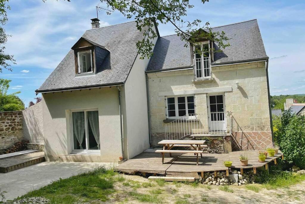 Au Bois De La Belle. Villa Rigny-Ussé Eksteriør bilde